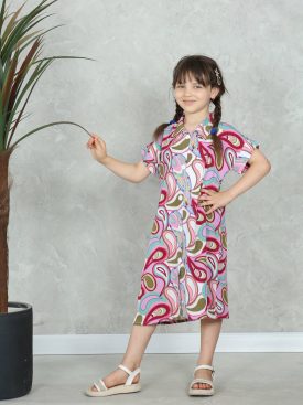 Robe Chemise Matchy Matchy Fille (Modéle 2)