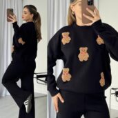 BEĞEN KAYDET YORUM YAP TAKIM SENİN OLSUN💞YENİ SEZON TEDDY TRİKO TAKIMLAR 3 RENK SEÇENEĞİ İLE W (2)