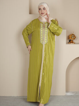 جلباب السلاطين - Vert Pistache, T1 (36-38)